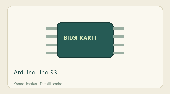 Arduino Uno R3 — proje görseli