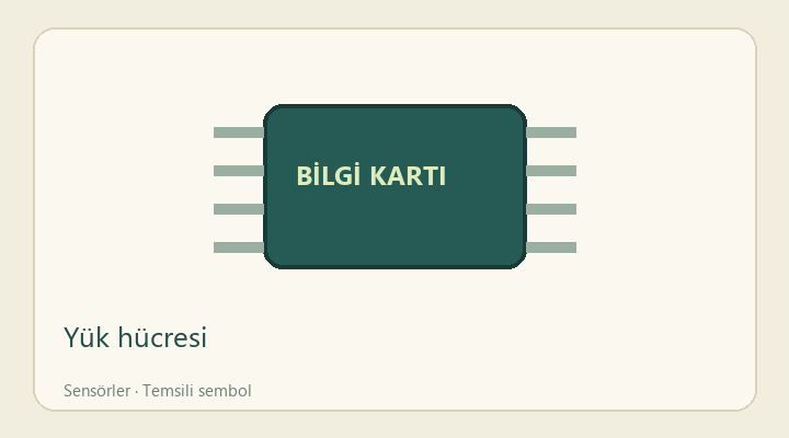 Yük hücresi — proje görseli